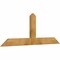 Ekena Millwork Portland Rough Sawn Timber Gable Bracket, Western Red Cedar, 72"W x 27"H x 2"D x 6"F, 9/12 Pitch GBW072X27X0206POR00RWR - alternate 3
